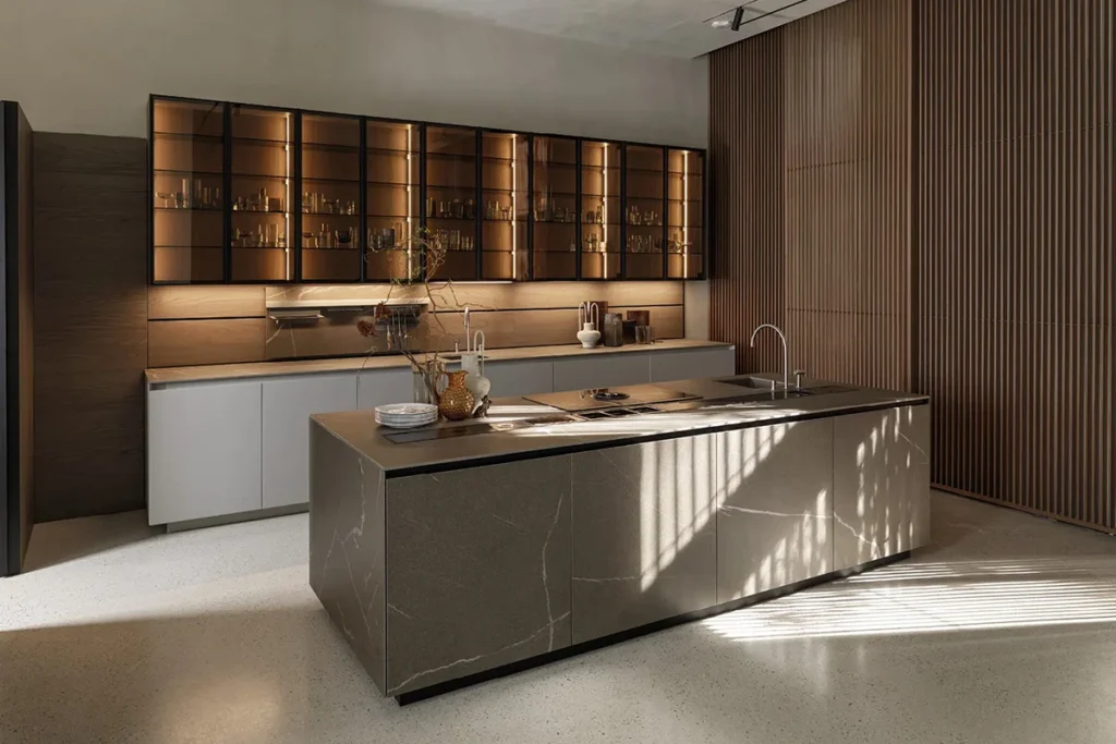 Cuines amb marbre, granit i quarsita